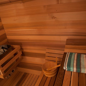 Indoor Cabin Sauna-Red Cedar
