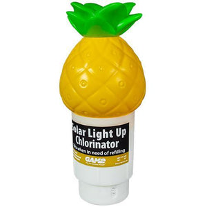 Solar Light Up Pineapple Chlorinator - Hot Tub Outfitters