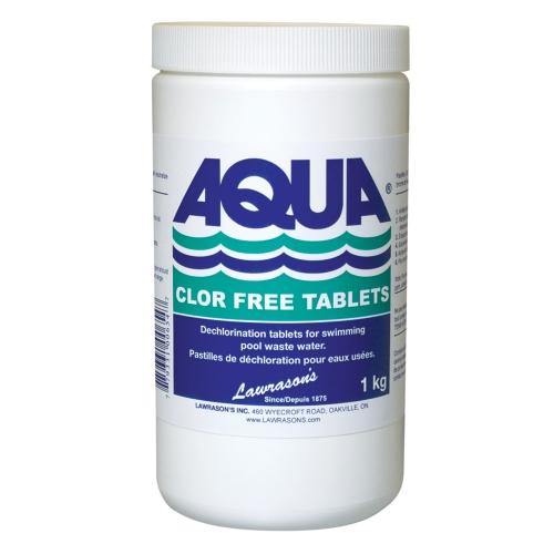 Aqua Chlor Free Tablets - 1kg - Hot Tub Outfitters