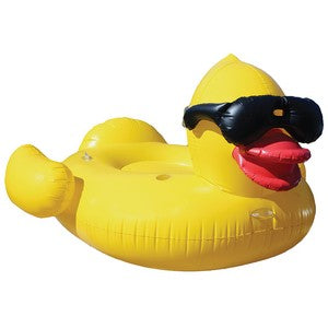 Game Riding Derby Duck - 250lb Weight Capacity  : Pool Toys