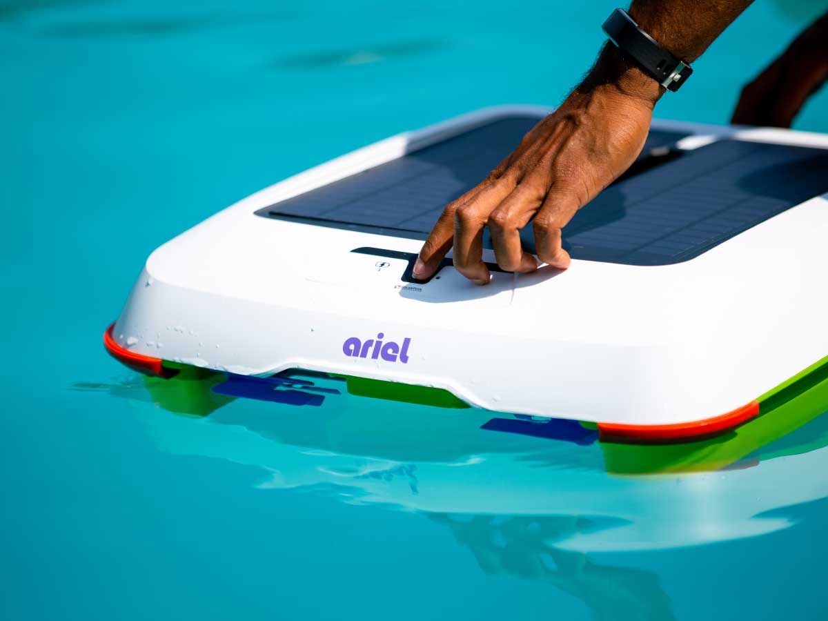 Best Pool Cleaner 2023, Solar Powered Swimming Pool Robot Vacuum