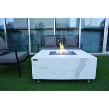 Load image into Gallery viewer, Elementi - Bianco Porcelain Fire Table