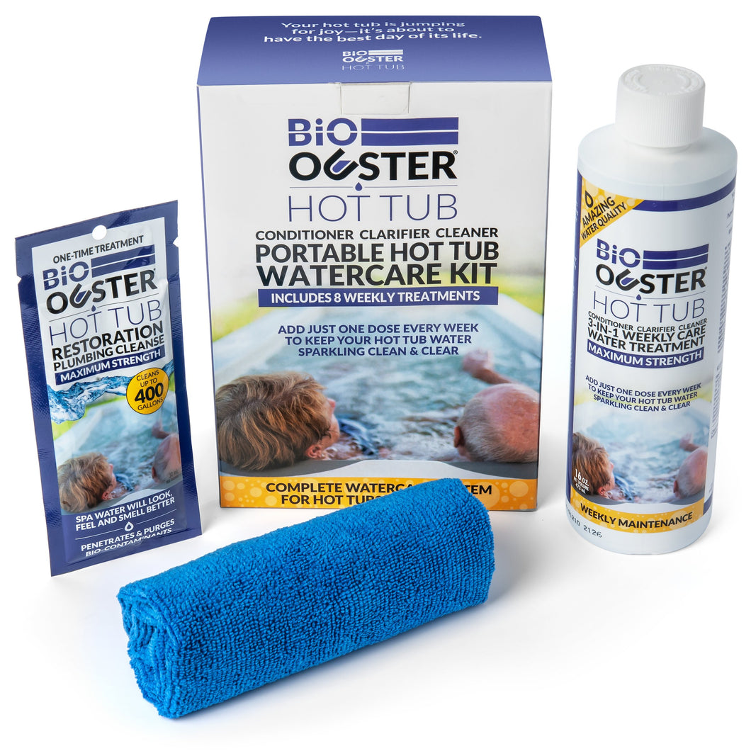 Bio Ouster Complete 3-in-1 Water Care Bundle - 8 Weeks - Hot Tub Outfitters