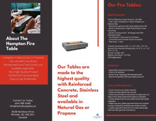 Load image into Gallery viewer, Elementi Hampton Fire Table