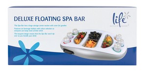 Life Deluxe Inflatable Floating Spa Bar - Hot Tub Outfitters
