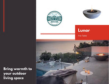 Load image into Gallery viewer, Elementi Lunar Fire Bowl - Light Grey
