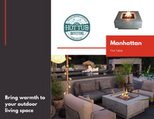 Load image into Gallery viewer, Elementi Manhattan Fire Table