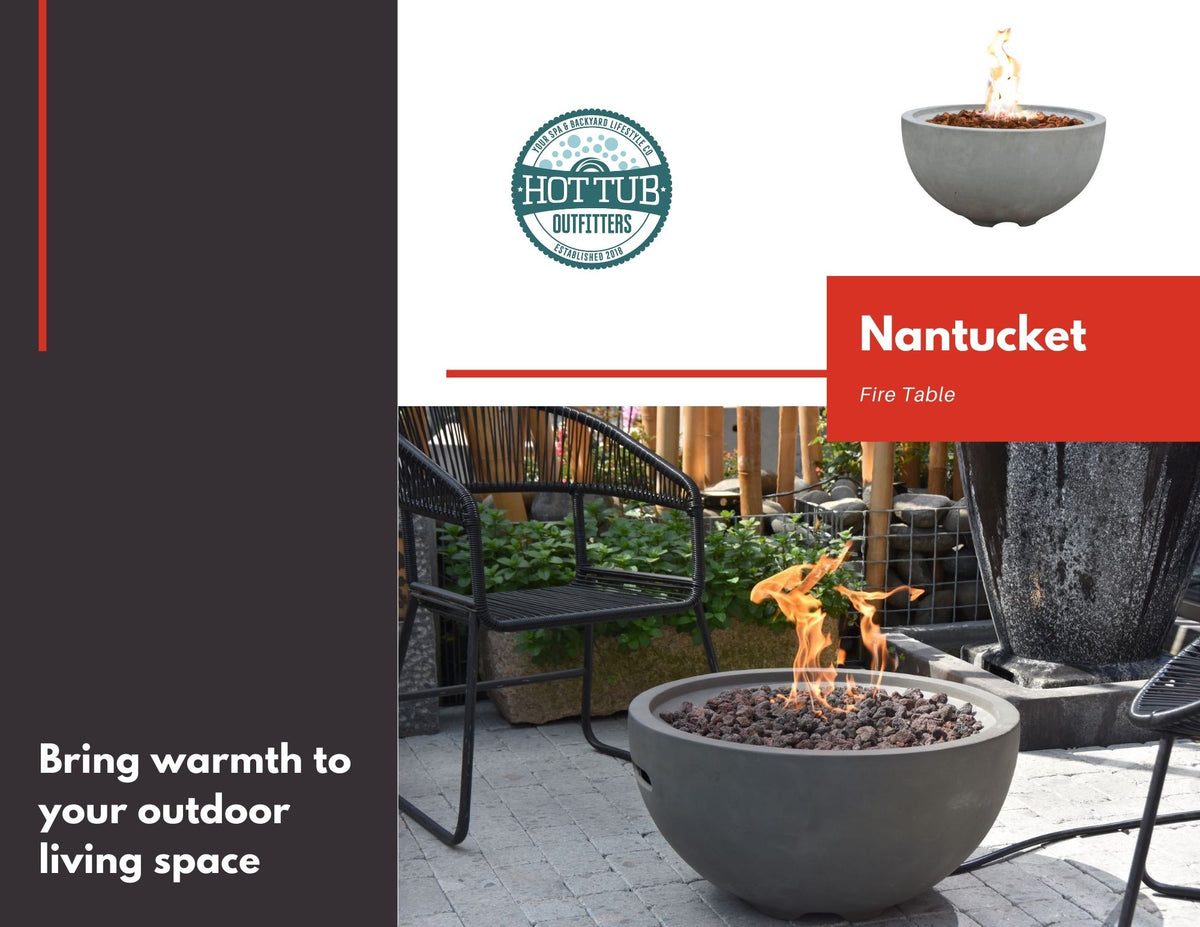 Modeno Nantucket Fire Bowl – Hot Tub Outfitters