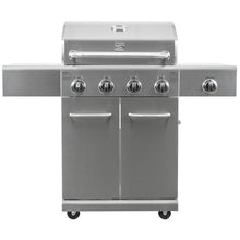 Load image into Gallery viewer, Kenmore 4 Burner Stainless Steel Grill with Searing Burner - Stainless Steel