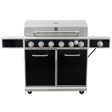 Load image into Gallery viewer, Kenmore 6 Burner Heavy Duty Grill with Infrared Rear Burner Plus Side Burner