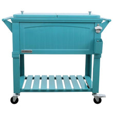 Load image into Gallery viewer, Permasteel 80 Qt. Antique Furniture Style Rolling Patio Cooler