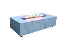 Load image into Gallery viewer, Elementi Carrara Porcelain Fire Table