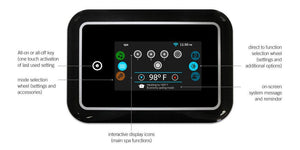 Gecko IN.K1000 Touchscreen Topside - Hot Tub Outfitters