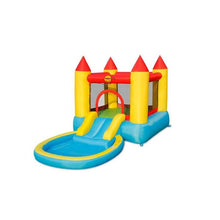 Load image into Gallery viewer, Happy Hop Bouncy Castle with Pool Slide